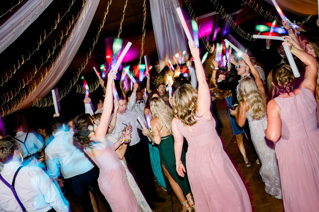 Foam stick party